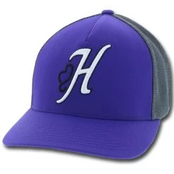 HOOey "Skipper" Purple/Grey Hat