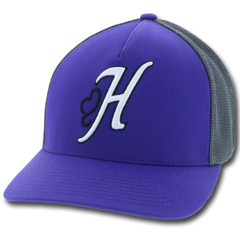HOOey "Skipper" Purple/Grey Hat