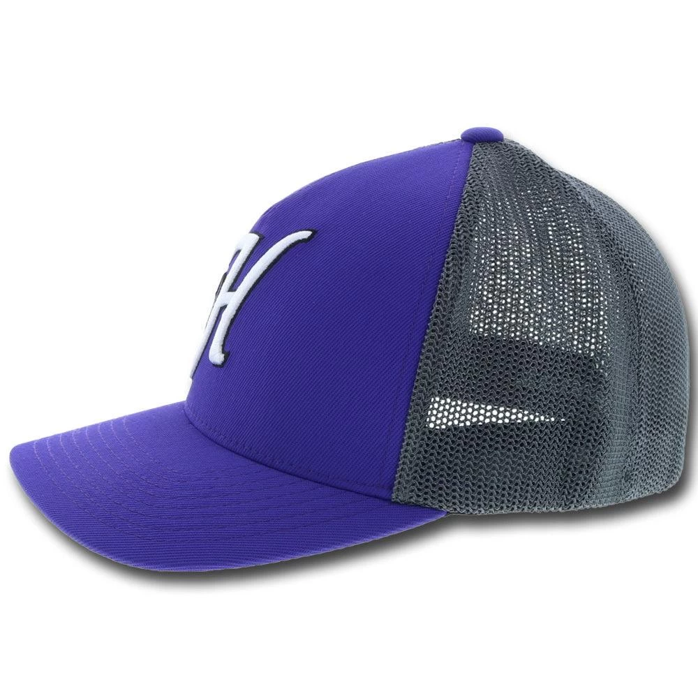 HOOey "Skipper" Purple/Grey Hat - Image 3