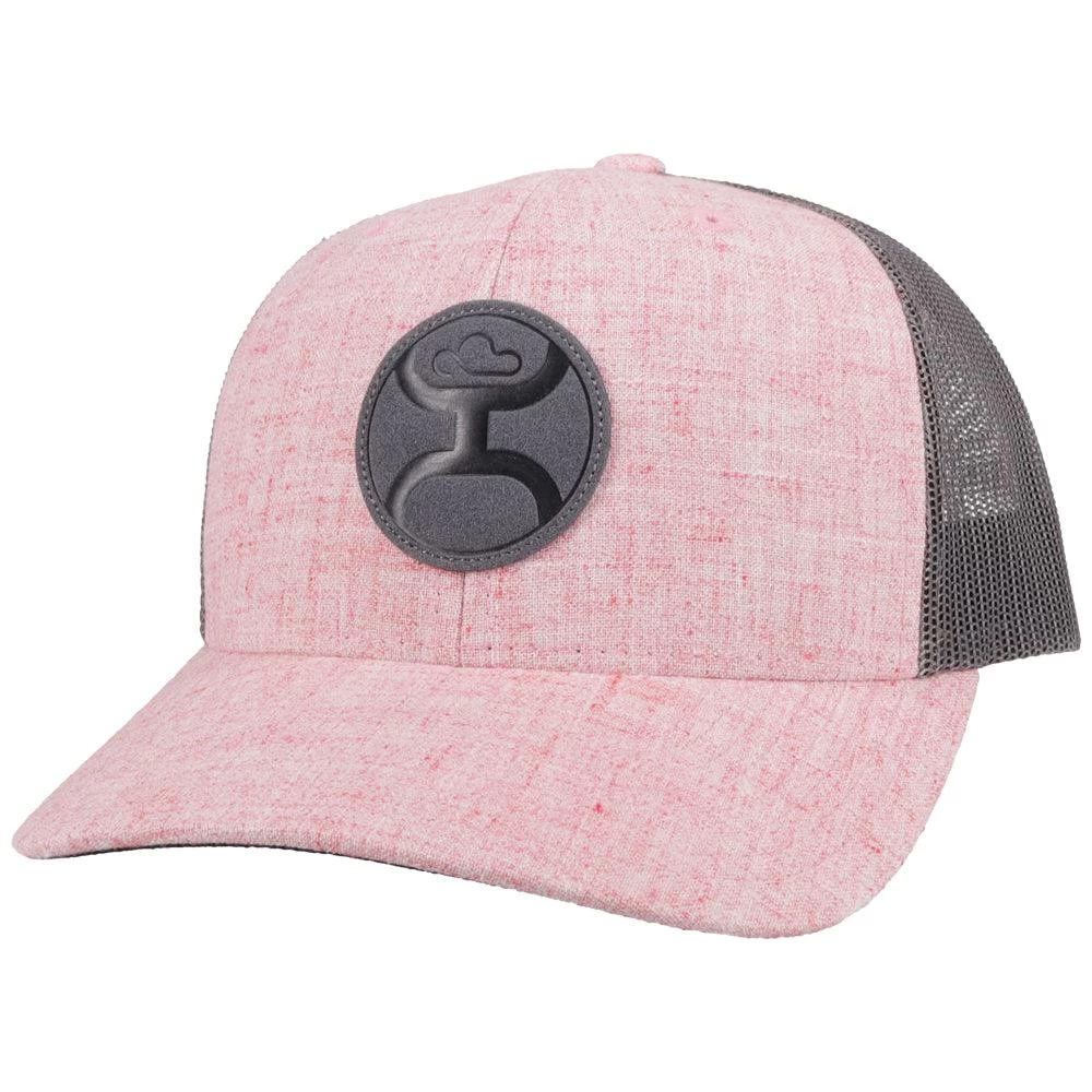 HOOey "Blush" Pink/Grey Hat