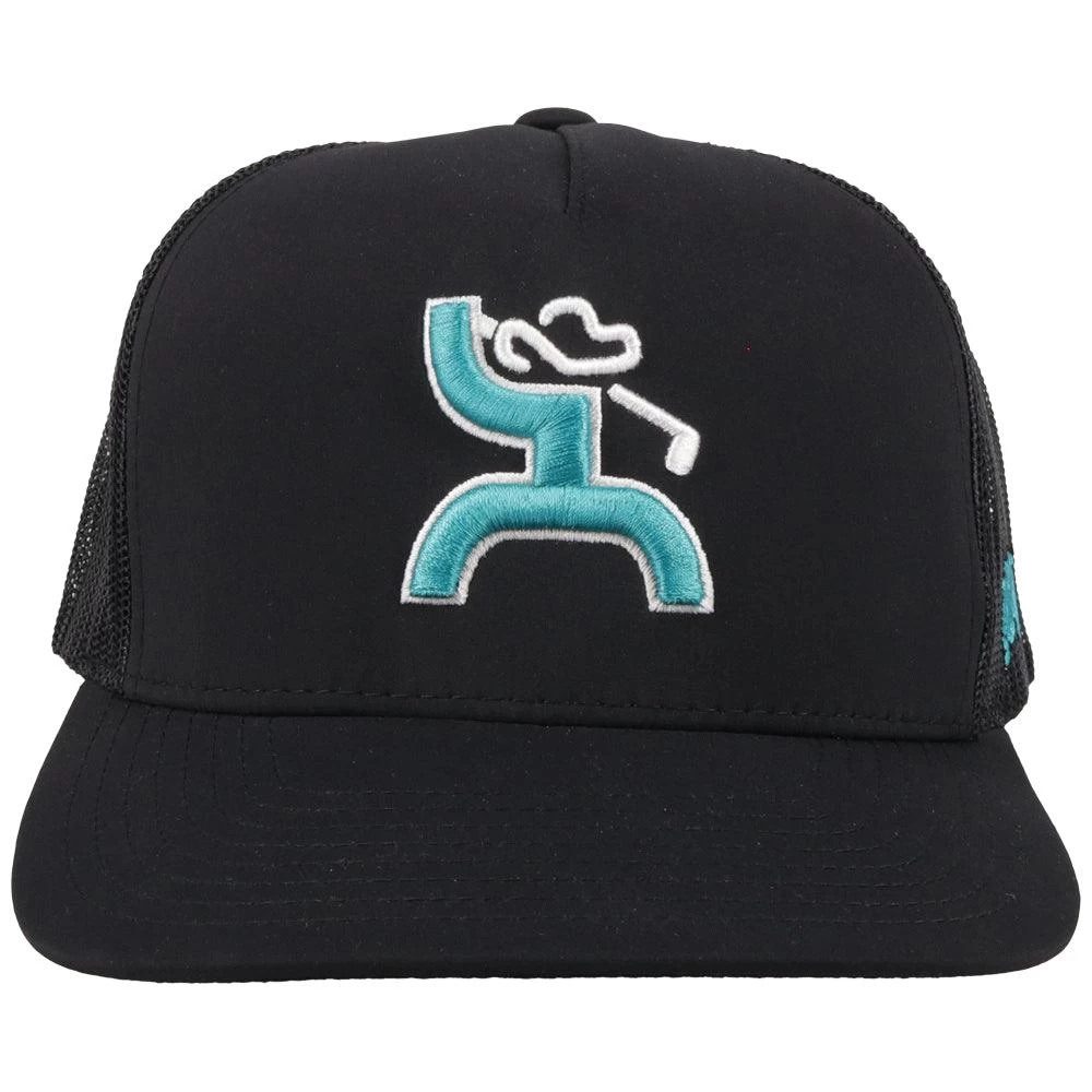 HOOey "Golf" Black Hat - Image 3