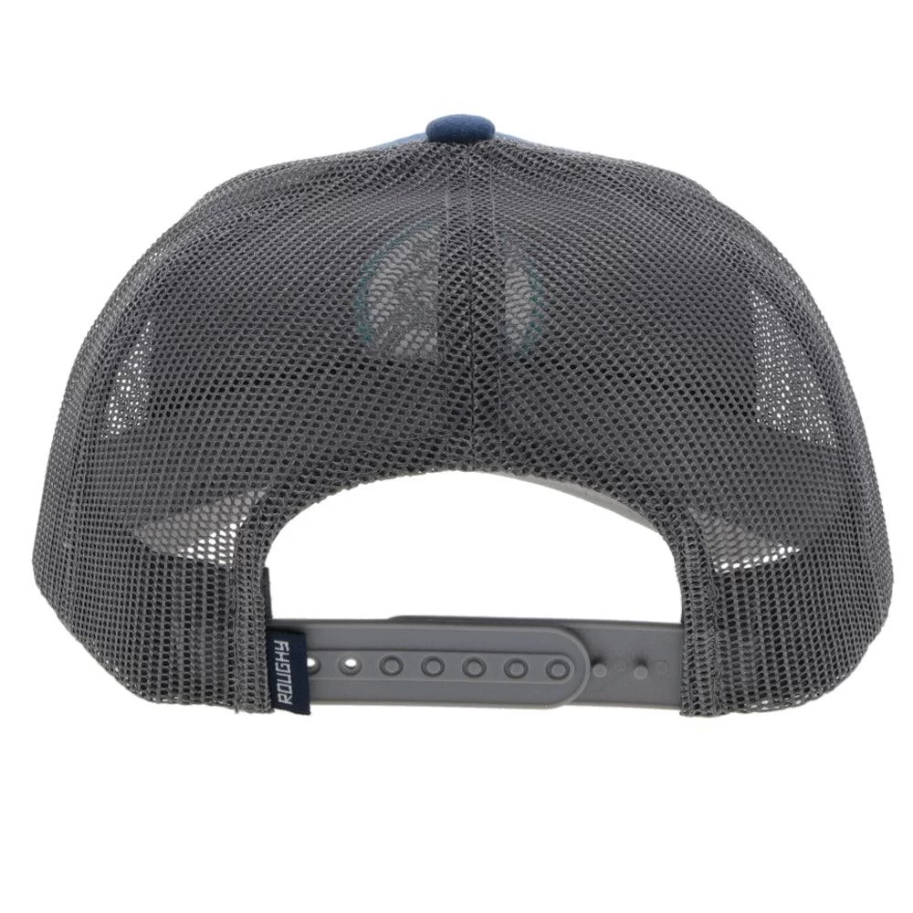 HOOey Youth Hat "Strap" Roughy Blue/Grey - Image 2