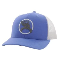 HOOey "Strap" Youth Roughy Blue/White Hat