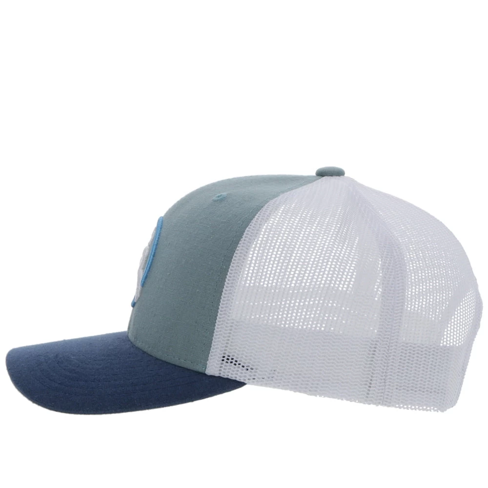 HOOey "Strap" Roughy Light Blue/White Hat - Image 2