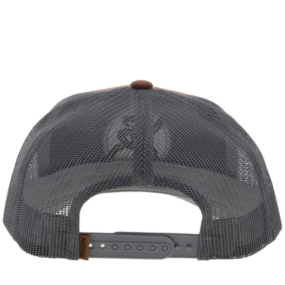 HOOey "Strap" Roughy Orange/Grey Hat - Image 2