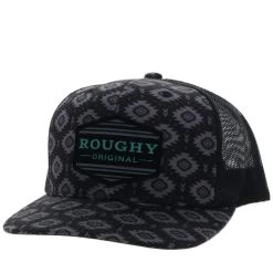 HOOey "Tribe" Black W/ Aztec Print Hat