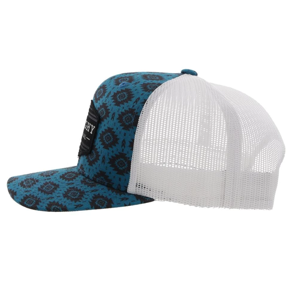 HOOey "Tribe" Roughy Blue/White Hat - Image 5