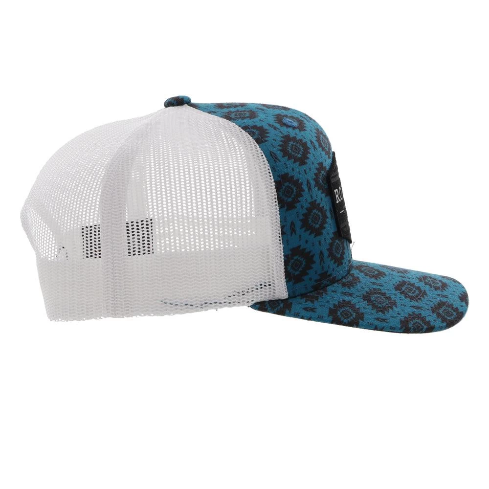 HOOey "Tribe" Roughy Blue/White Hat - Image 3