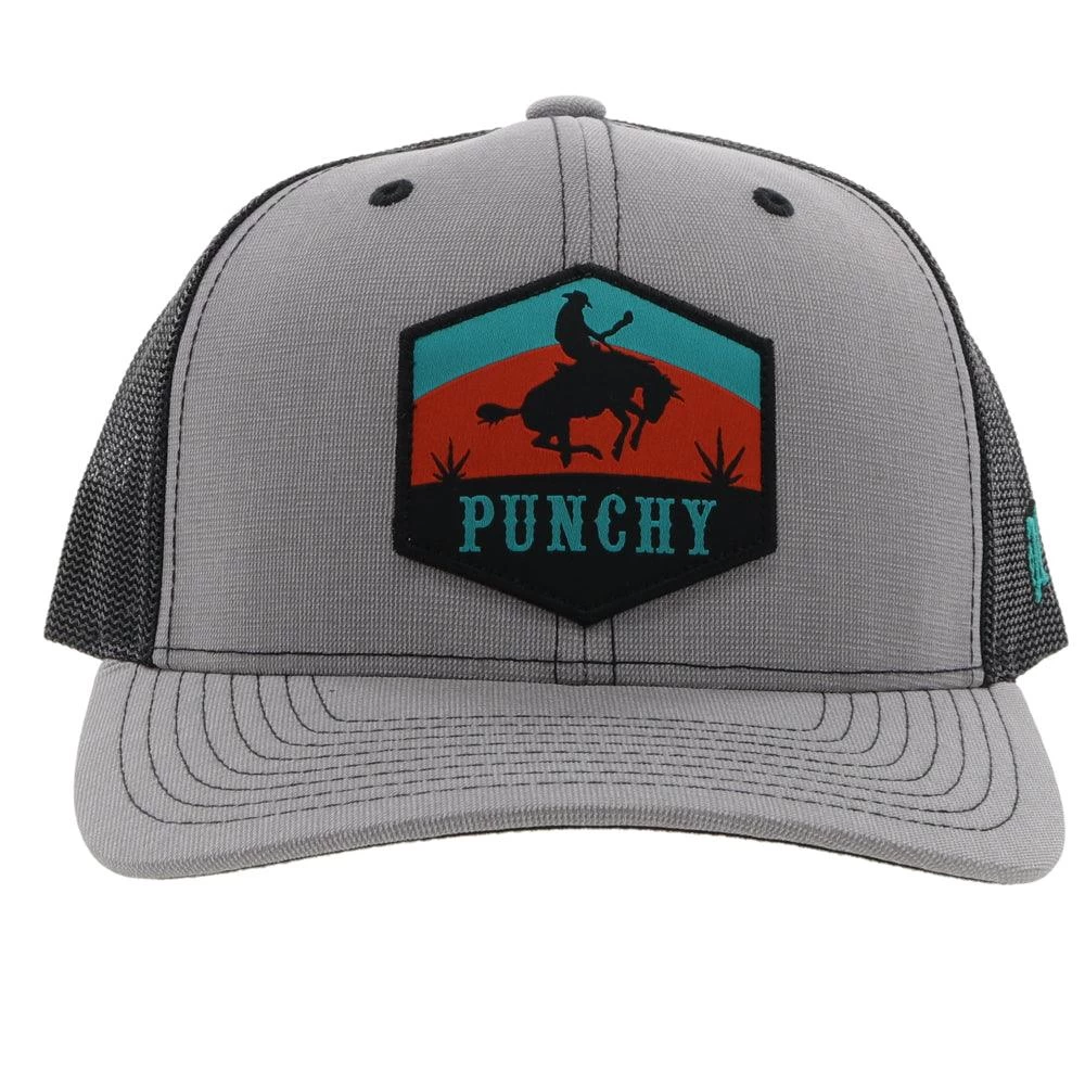 HOOey "Punchy" Patch, Grey/Black Hat - Image 4