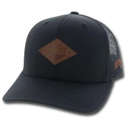 HOOey "Graphite" Black Hat