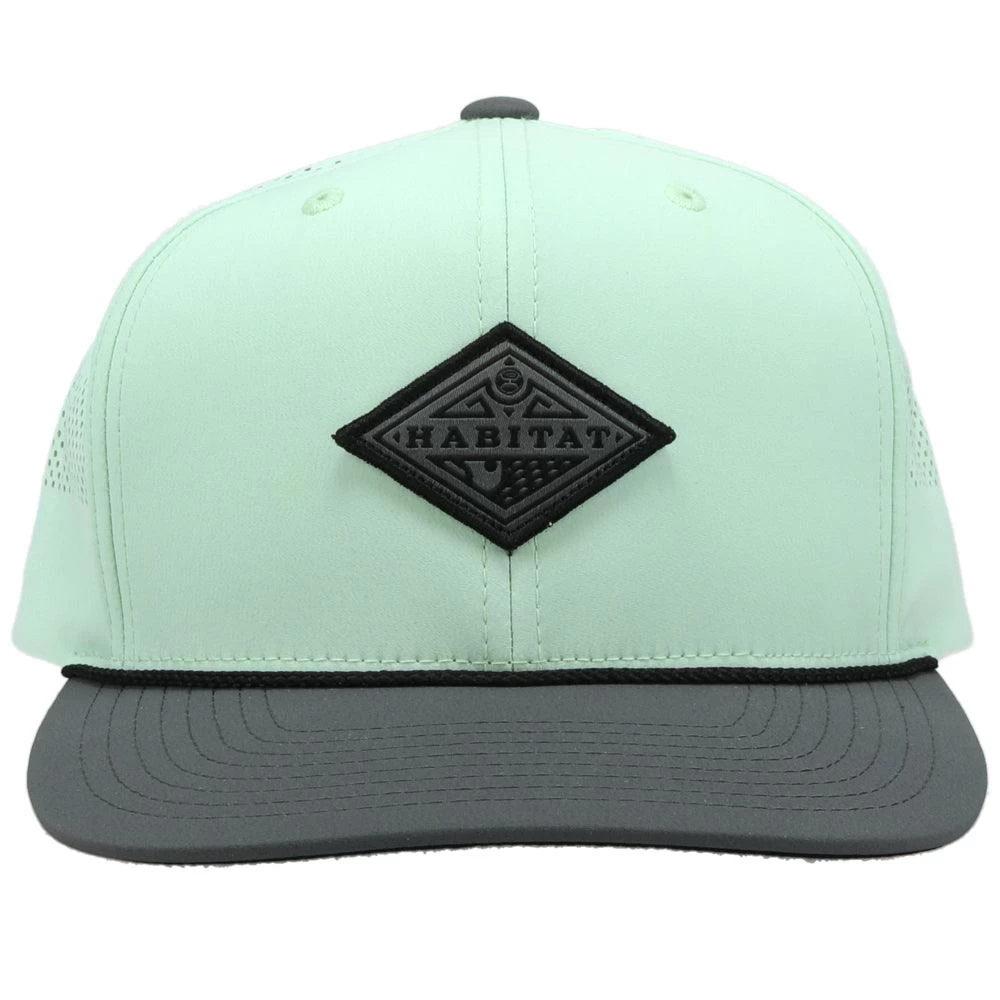 HOOey "Graphite" Teal Hat - Image 4