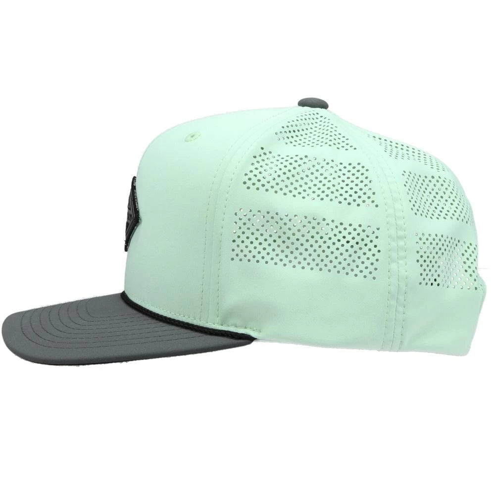 HOOey "Graphite" Teal Hat - Image 3