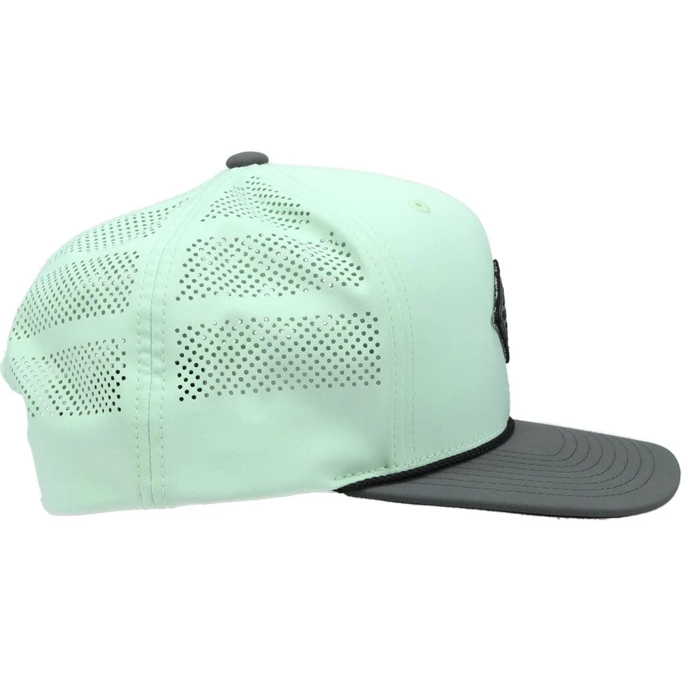 HOOey "Graphite" Teal Hat - Image 5