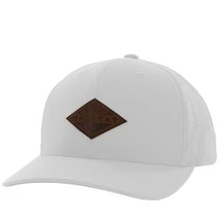 HOOey "Graphite" Habitat White Hat