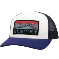 HOOey "Habitat" White / Navy Hat