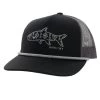 HOOey "Habitat" Black/Charcoal Hat