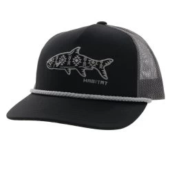 HOOey "Habitat" Black/Charcoal Hat