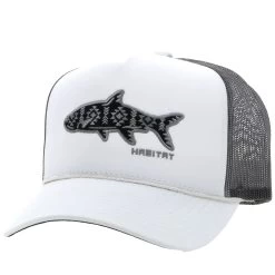 HOOey "Habitat" White/Grey Hat