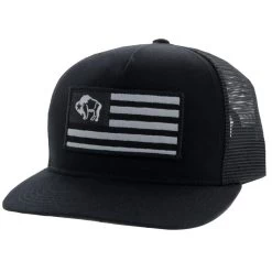 HOOey "American Made" Black Hat
