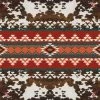 HOOey "Ponderosa" Wild Rag, Brown/Red