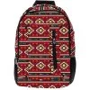 "Rockstar" Aztec Red/Black Hooey Backpack