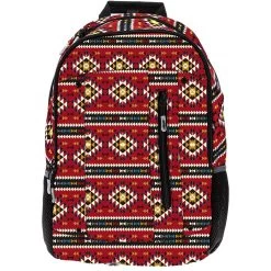 "Rockstar" Aztec Red/Black Hooey Backpack