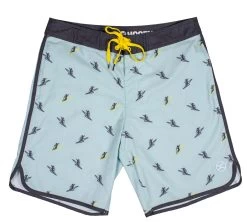 HOOey Youth "The Shaka" Turquoise Board Shorts
