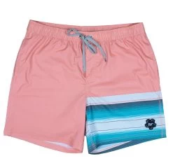 HOOey "Bigwake" Coral Board Shorts (Rocker Collection)