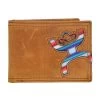 "Hooey Original" Front Pocket Bifold Wallet Tan W/ Sunset Serape Print