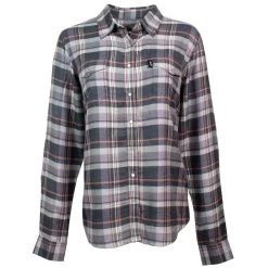 HOOey "Ladies Flannels" Charcoal/ Grey