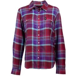 HOOey "Ladies Flannels" Purple/Red