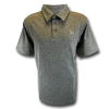 "Hooey Golf" Heather Grey Polo