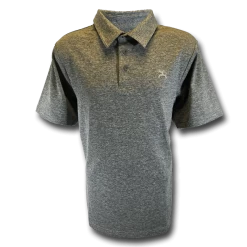 "Hooey Golf" Heather Grey Polo