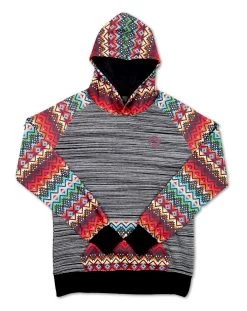 HOOey Youth "SIERRA" Black/Aztec Hoody