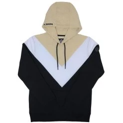 HOOey "Berkeley" Black/White/Tan Hoody