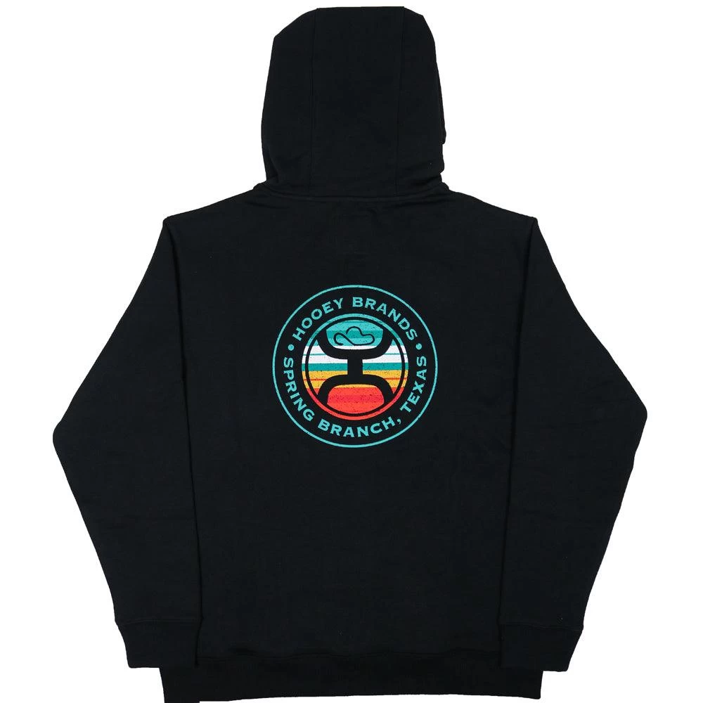 HOOey "Guadalupe" Black Hoody - Image 2