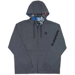 HOOey "Zed" Heather Grey Hoody