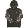 HOOey Youth "Summit" Brown W/Aztec Hoody
