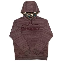 HOOey "Lock-Up" Burgundy Hoody