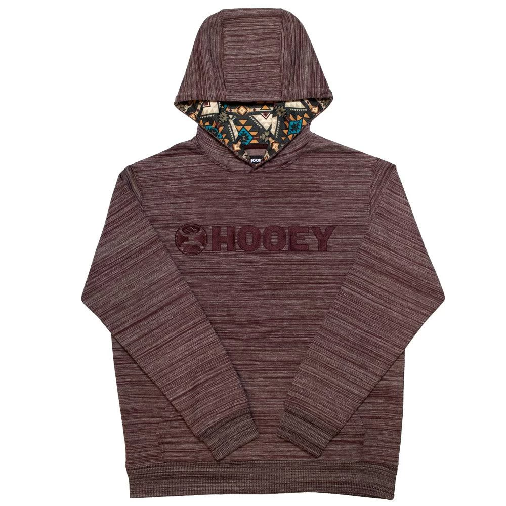 HOOey Youth "Lock-Up" Burgundy Hoody