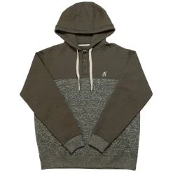 HOOey "Jimmy" Light Brown W/Quilted Texture Hoody