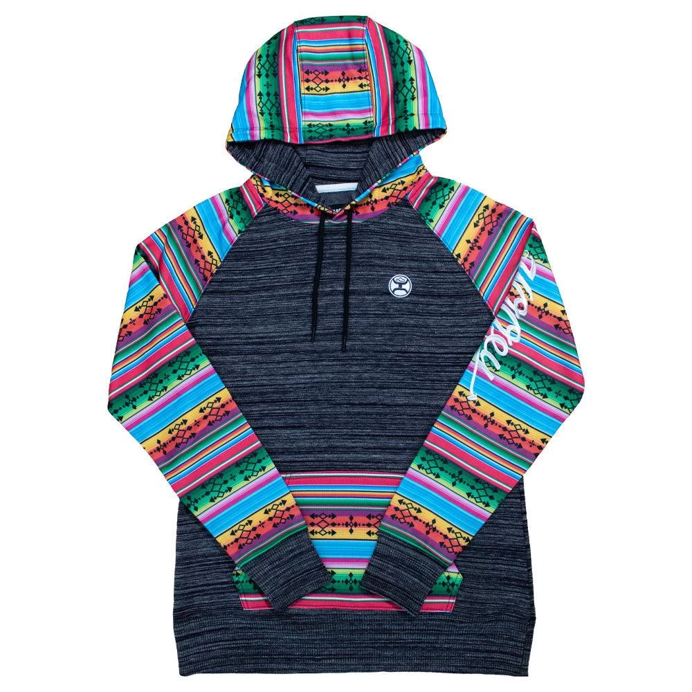 HOOey "Saldo" Black Space Dye Hoody