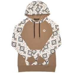 HOOey "Summit" Tan W/ Aztec Hoody