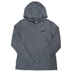 HOOey "Easy Breezy" Heather Navy Hoody