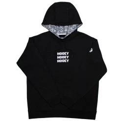 HOOey "Tres" Black W/White Logo Hoody