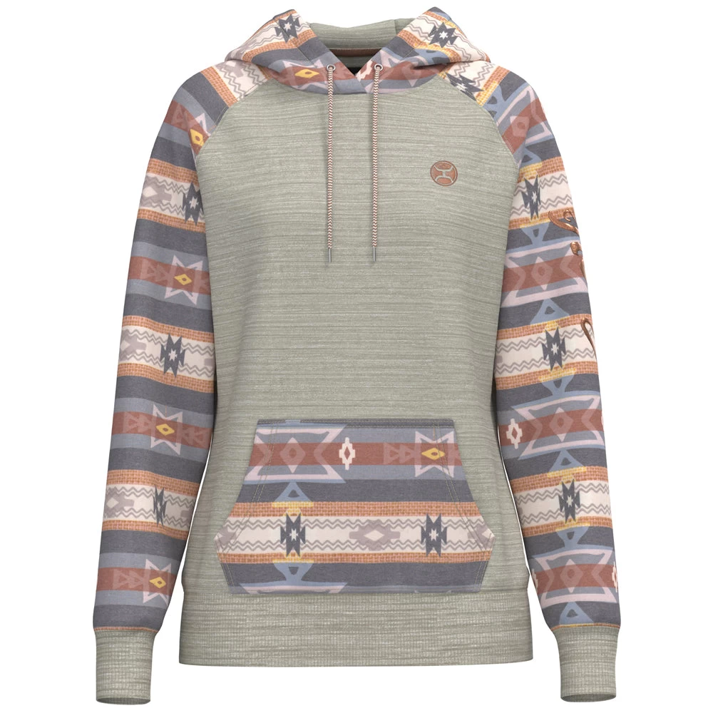 HOOey "Summit" Cream W/Pink/ Grey Aztec Pattern