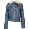 "Hooey Denim Jacket" With Patches