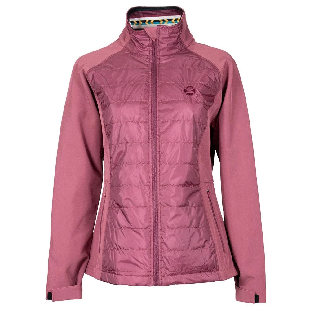 HOOey "Ladies Softshell Jacket" Rose Full Zip