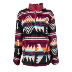 HOOey "Ladies Pullover" Black Pattern