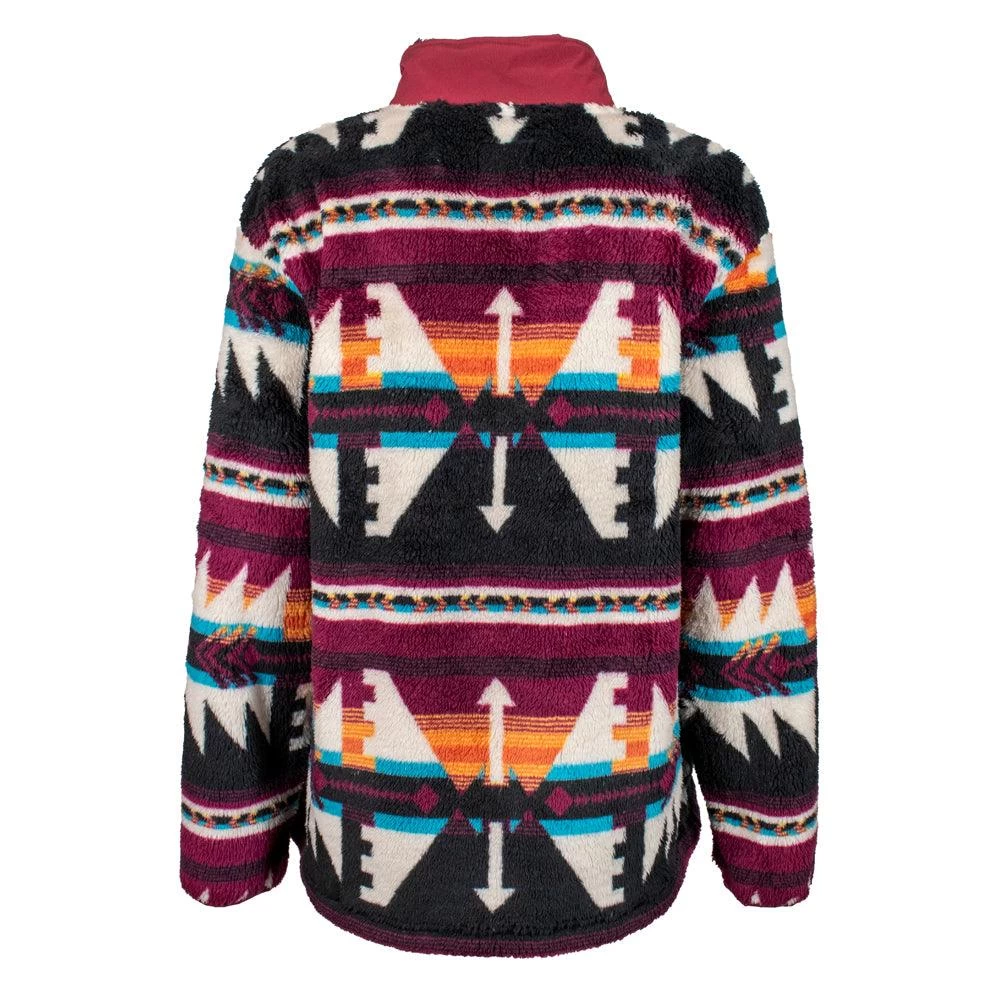 HOOey Youth "Girls Pull Over" Black Pattern - Image 2